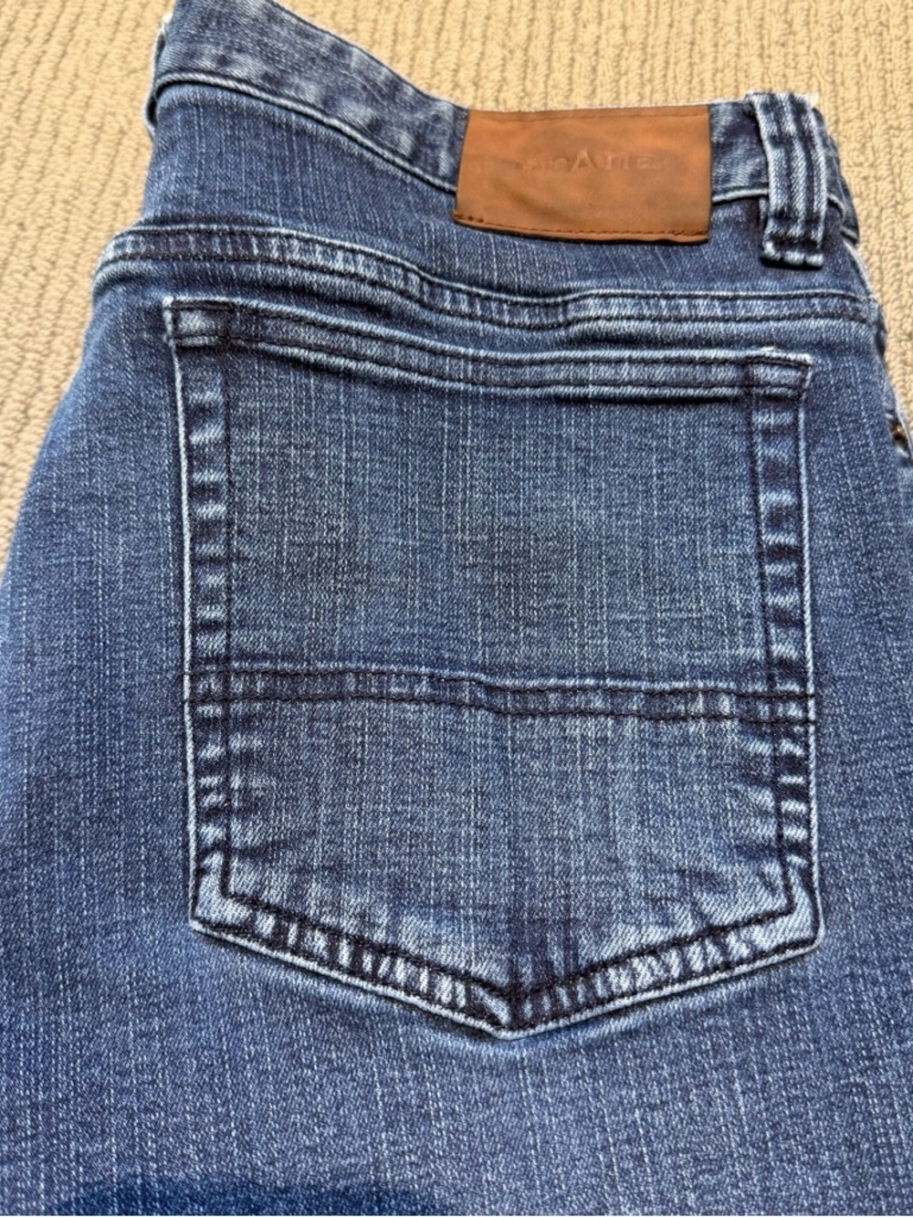Prana Men's Slim Jeans in Dark Blue Wash - Picture 5 of 7